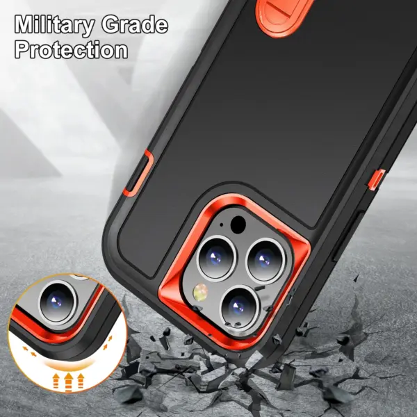 iPhone 7 Plus 8 Plus Rugged Phone Case with Kickstand - Image 6