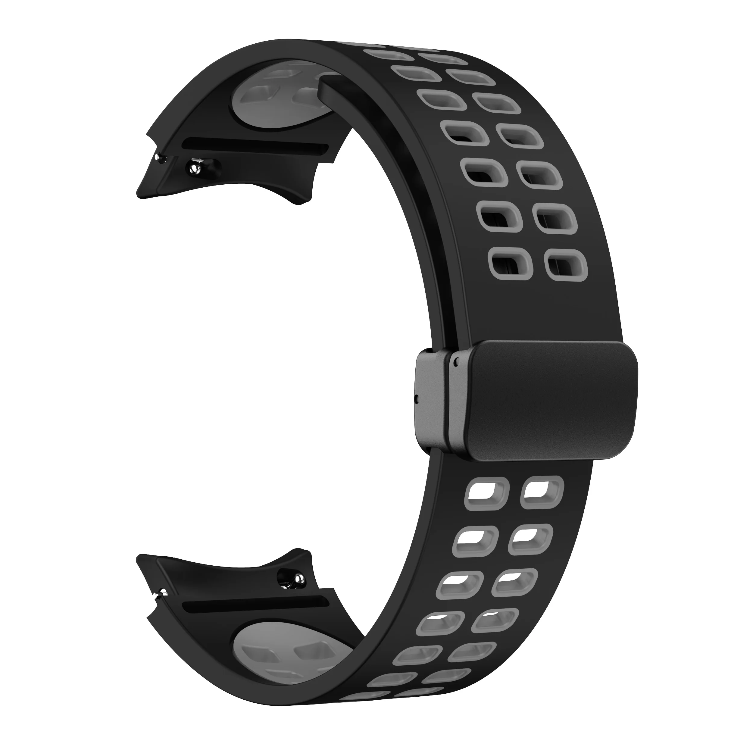 Magnetic D Buckle Silicone Strap for Galaxy Watch 32 Magnetic D Buckle Silicone Strap for Galaxy Watch - Image 32
