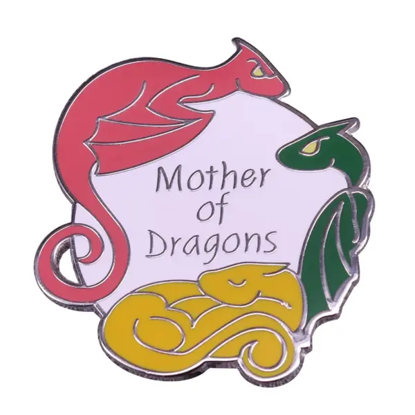 Luxury Copper Thrones Enamel Lapel Pin for Fans - Image 16