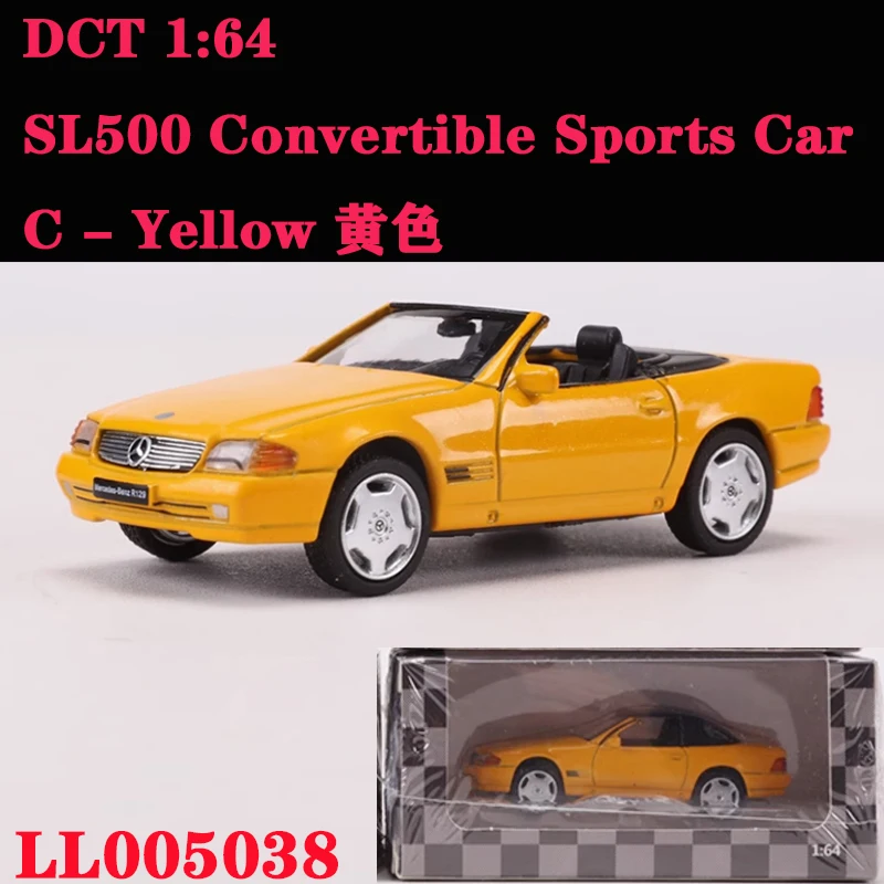1:64 SL500 Convertible Alloy Model Car 8 1:64 SL500 Convertible Alloy Model Car - Image 8
