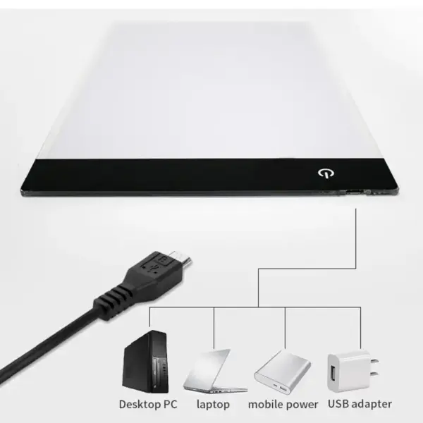 A4 Level Adjustable LED Drawing Tablet - Image 3