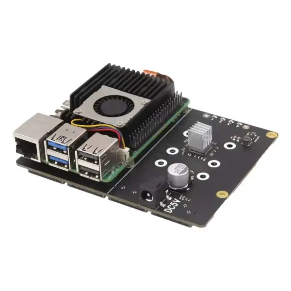 Raspberry Pi 5 PCIe to M.2 NVMe SSD Board - Image 3