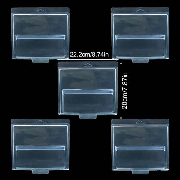 Set of 5 Transparent Car Display Cases - Image 10