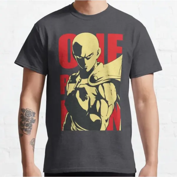 Superhero Manga T-shirt for Men 6XL - Image 2