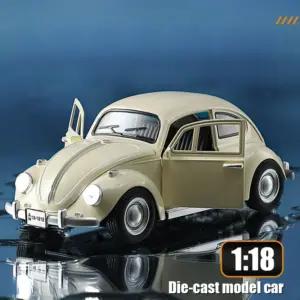 1955 Volkswagen Beetle 1:18 Diecast Model Car 23 Sf0f1debea18e413589a8751459b983eer