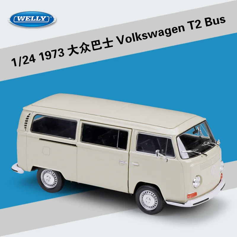 1973 Volkswagen T2 Bus Diecast Model 1:24 3 1973 Volkswagen T2 Bus Diecast Model 1:24 - Image 3