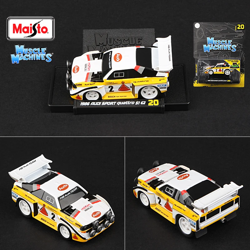 Maisto 1/64 Scale Muscle Car Collection Set 28 Maisto 1/64 Scale Muscle Car Collection Set - Image 28