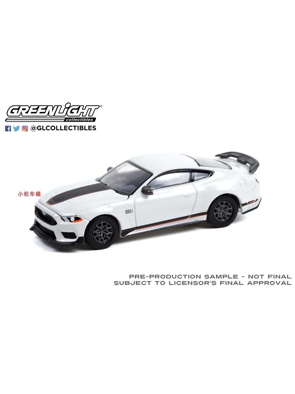 1:64 2021 Ford Mustang Mach 1 Model Car 4 1:64 2021 Ford Mustang Mach 1 Model Car - Image 4