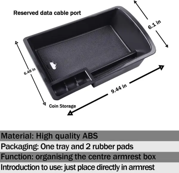 Genesis GV80 2021-24 Center Console Organizer - Image 4