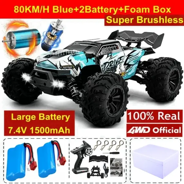 4WD High-Speed Off-Road RC Car 80KM/H - Image 24