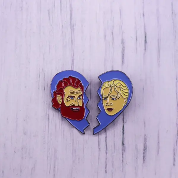Luxury Copper Thrones Enamel Lapel Pin for Fans - Image 5