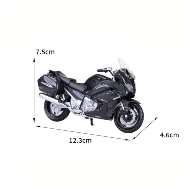 Bburago 1:18 Yamaha Fjr 1300 As Diecast Motorcycle Model - Image 5