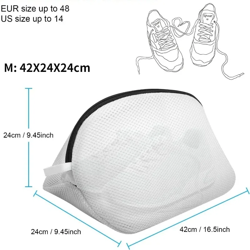 Mesh Travel Laundry Shoes Storage Bag 4 Mesh Travel Laundry Shoes Storage Bag - Image 4
