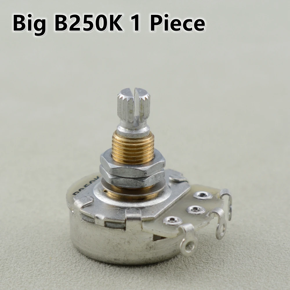 Brass Shaft Potentiometer for Electric Guitar 12 Brass Shaft Potentiometer for Electric Guitar - Image 12