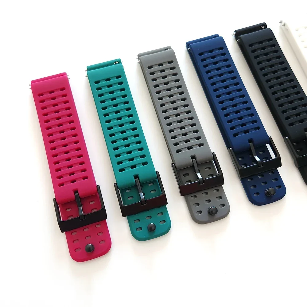 22mm Silicone Watchband for Suunto Models 5 22mm Silicone Watchband for Suunto Models - Image 5