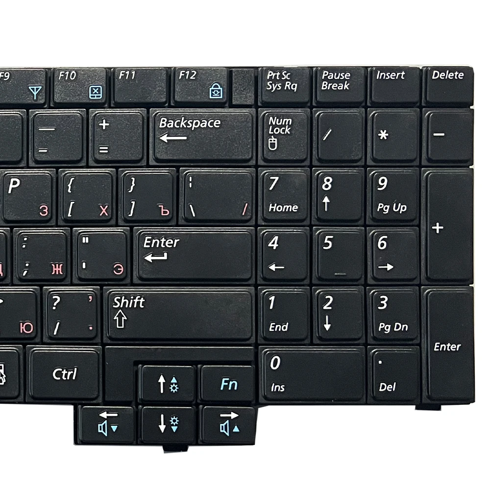 Russian Keyboard for Samsung Laptops Black 4 Russian Keyboard for Samsung Laptops Black - Image 4