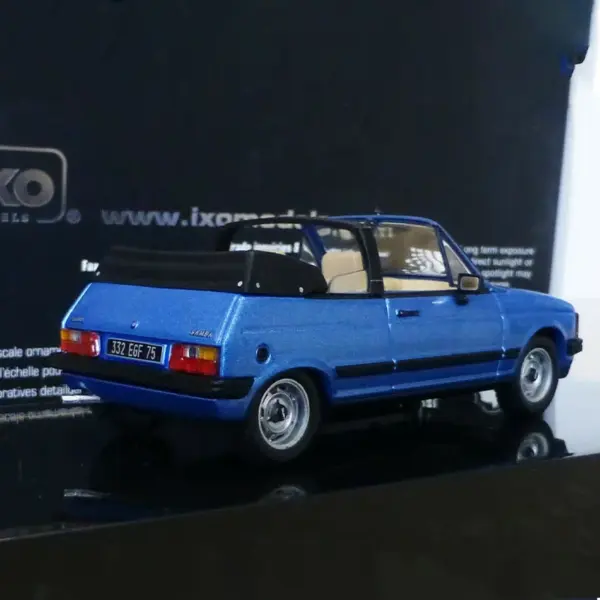 1:43 Scale Talbot Samba Cabriolet 1983 Alloy Car Model - Image 5