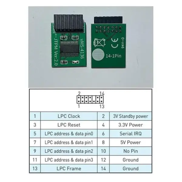 TPM 2.0 Security Module for ASUS MSI GIGABYTE ASRock - Image 4