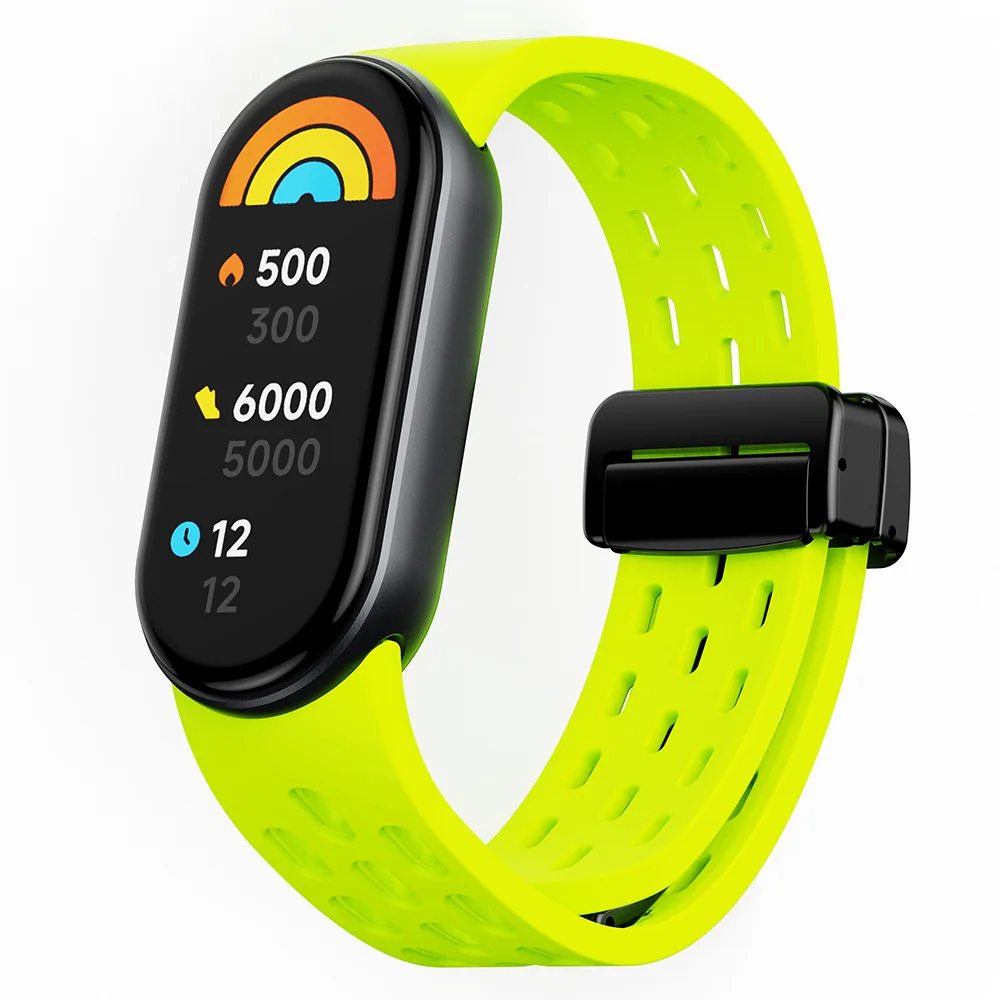 Silicone Replacement Strap for Xiaomi Mi Band 8/9 18 Silicone Replacement Strap for Xiaomi Mi Band 8/9 - Image 18
