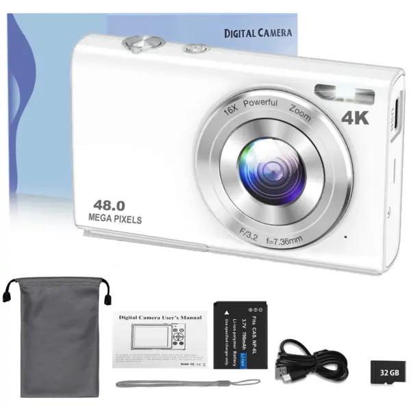 4K Digital Camera with 48MP Resolution for Enthusiasts - Image 12