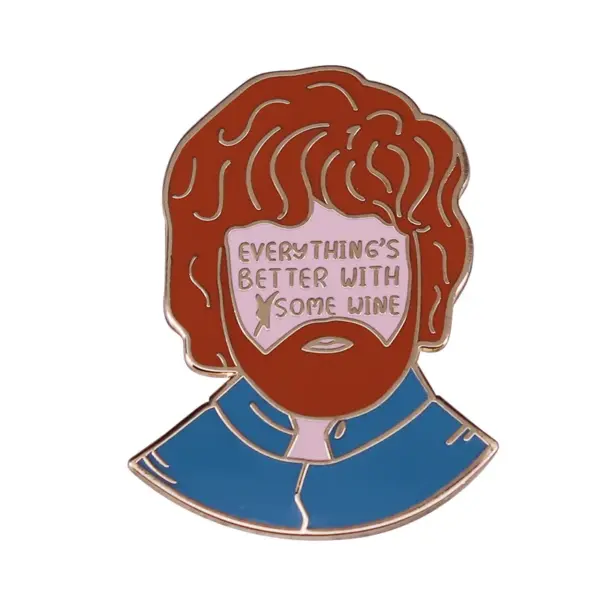 Luxury Copper Thrones Enamel Lapel Pin for Fans - Image 13