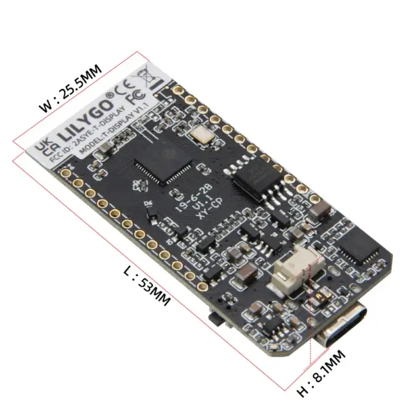 ESP32 T-Display Development Board with LCD - Image 4