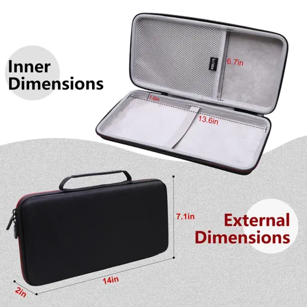 Hard Case for Logitech MX Mechanical Mini Keyboard - Image 4
