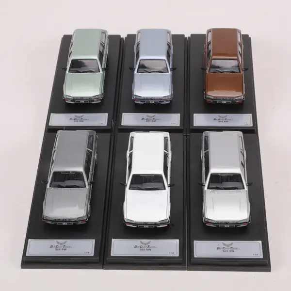Peugeot 505SW Brown Metallic Diecast Model Car - Image 3