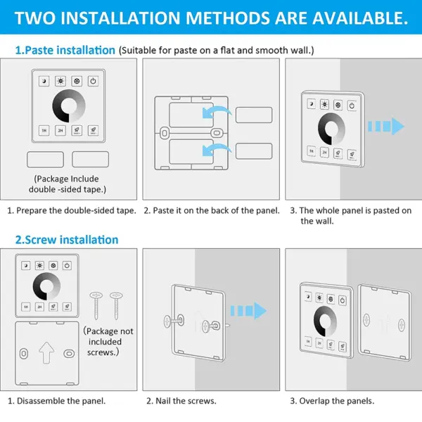 RF Wireless LED Dimmer Controller D86-01 - Image 6