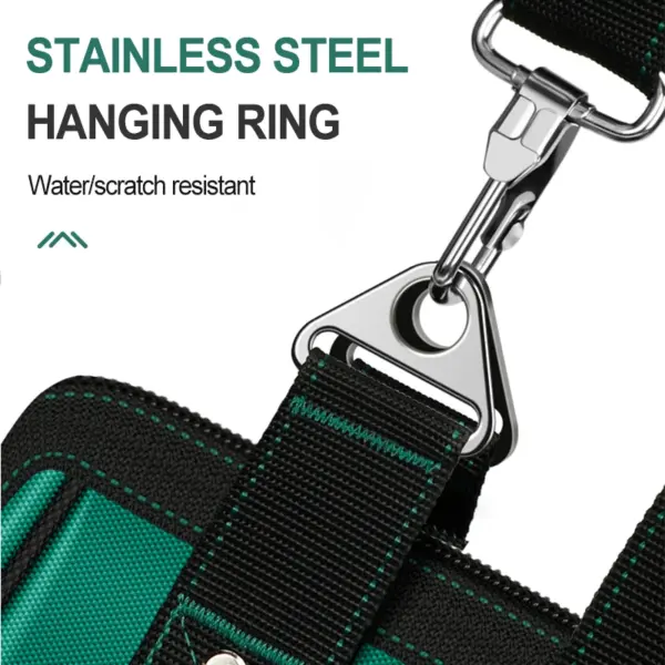 Multi-Pocket Tool Bag with Reinforced Base - Image 2