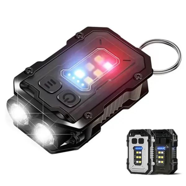 Mini Keychain Flashlight with USB Charging - Image 5