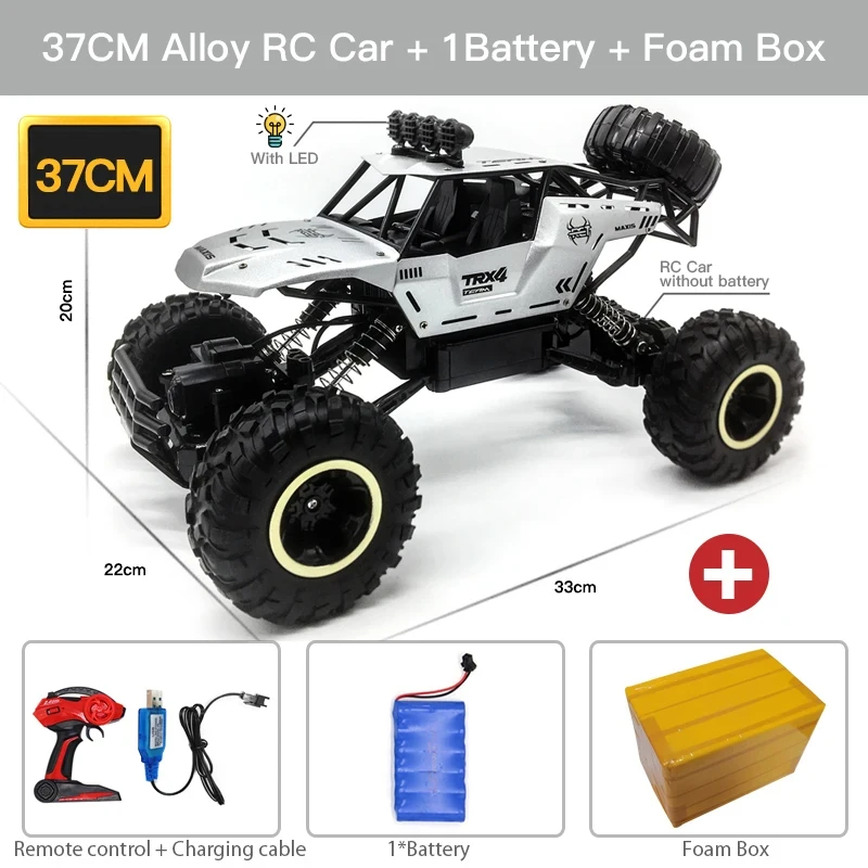 ZWN 1:12 Off-Road 4WD RC Car with LED Lights 9 ZWN 1:12 Off-Road 4WD RC Car with LED Lights - Image 9