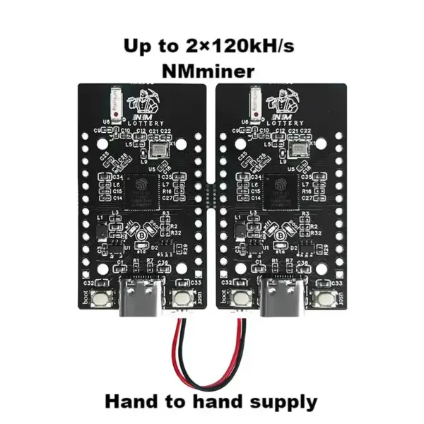 NMMiner BTC Solo Lottery Miner ESP32-S3 - Image 2
