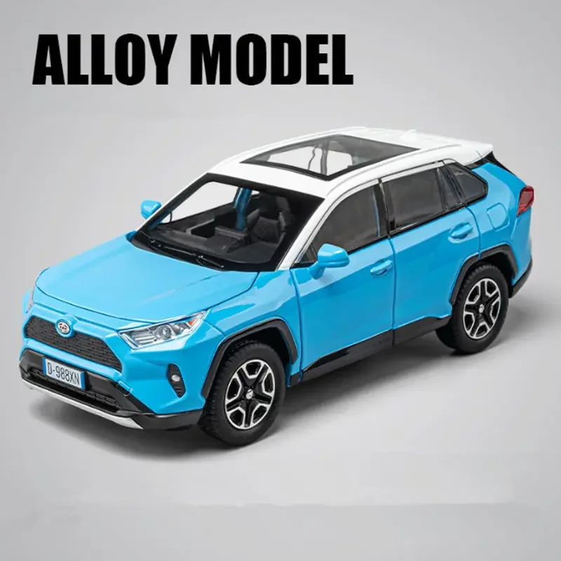 1:24 RAV4 SUV Alloy Diecast Car Model 7 1:24 RAV4 SUV Alloy Diecast Car Model - Image 7