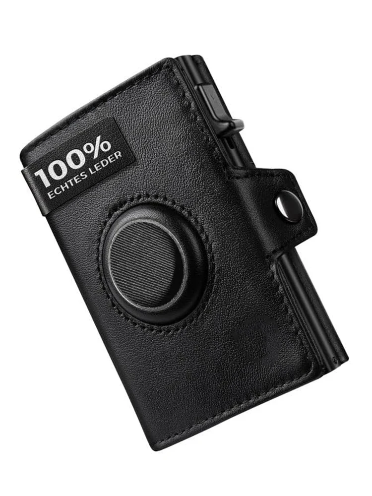 Men's Leather Wallet with RFID and AirTag Slot 8 Men's Leather Wallet with RFID and AirTag Slot - Image 8