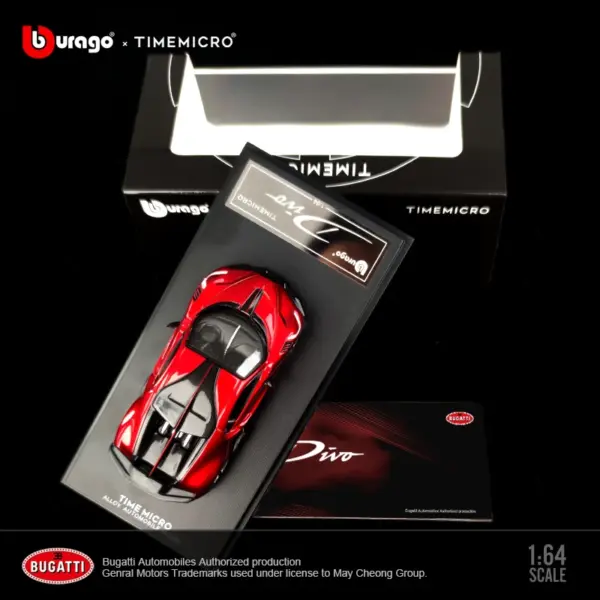 TIME MICRO 1:64 Bugatti DIVO Diecast Model - Image 3