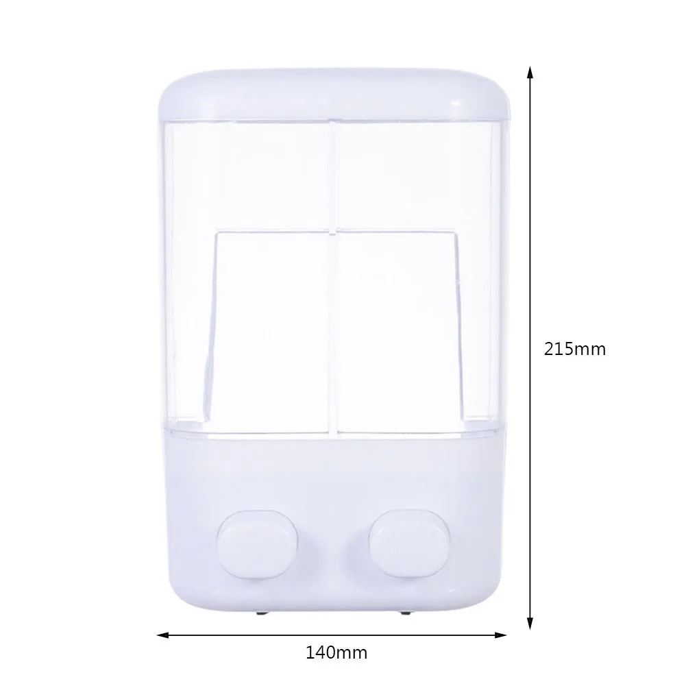 500ML Wall-Mounted Manual Soap Dispenser 7 500ML Wall-Mounted Manual Soap Dispenser - Image 7