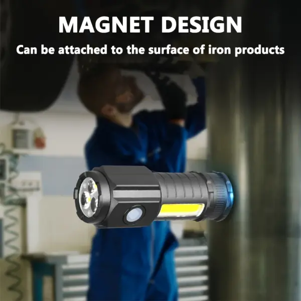 Portable Rechargeable Flashlight with USB Charging - Image 4