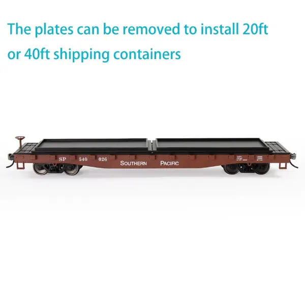 Evemodel HO Scale 52ft Flat Car C8741 - Image 22