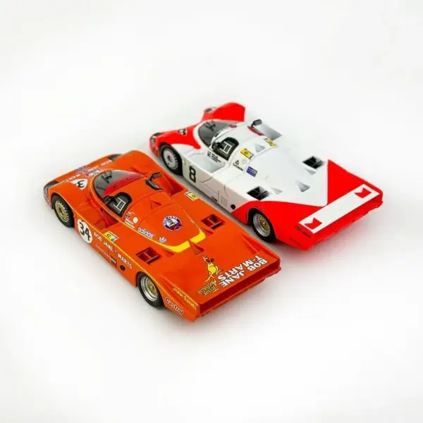 Sparky X Tiny 1:64 Porsche Racing Car Set - Image 14