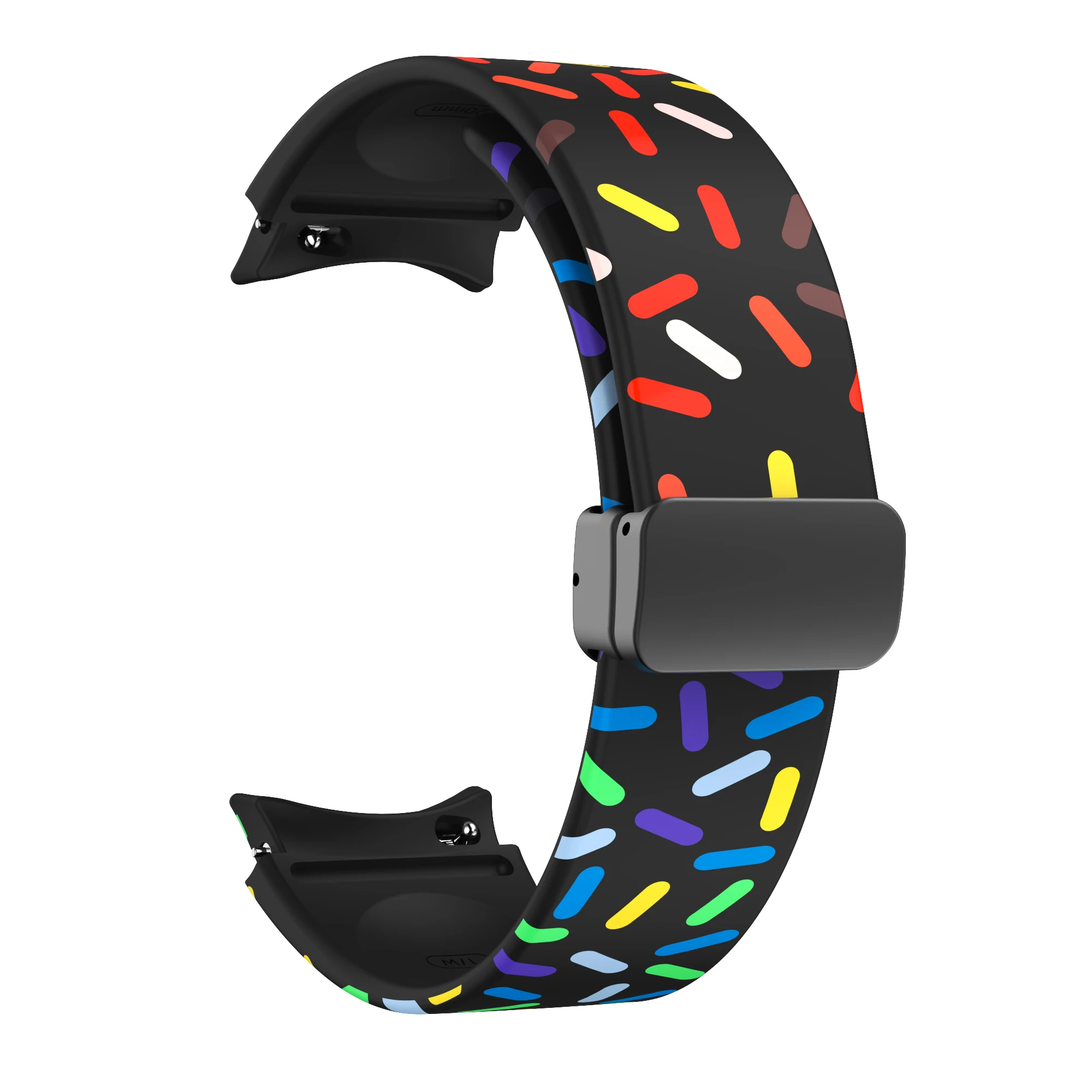 Magnetic D Buckle Silicone Strap for Galaxy Watch 14 Magnetic D Buckle Silicone Strap for Galaxy Watch - Image 14