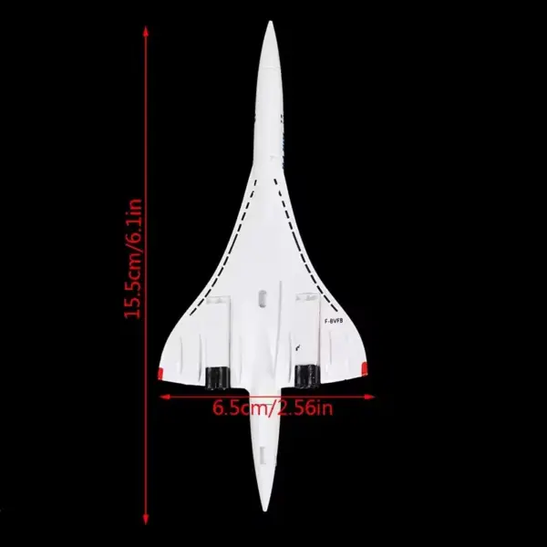 16cm Concorde Diecast Aircraft Model - Image 6