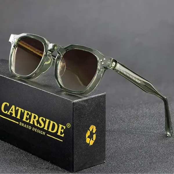 Retro Punk Square Men Sunglasses Model K39769 - Image 3