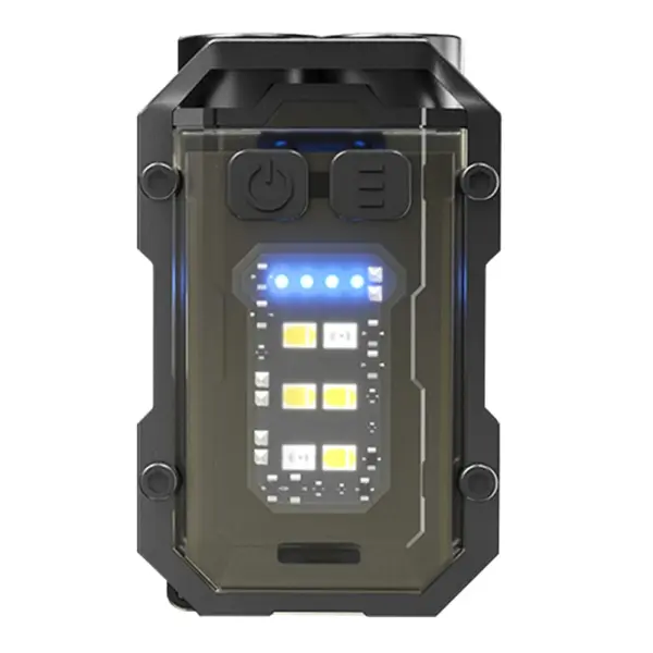 Mini Keychain Flashlight with USB Charging - Image 3