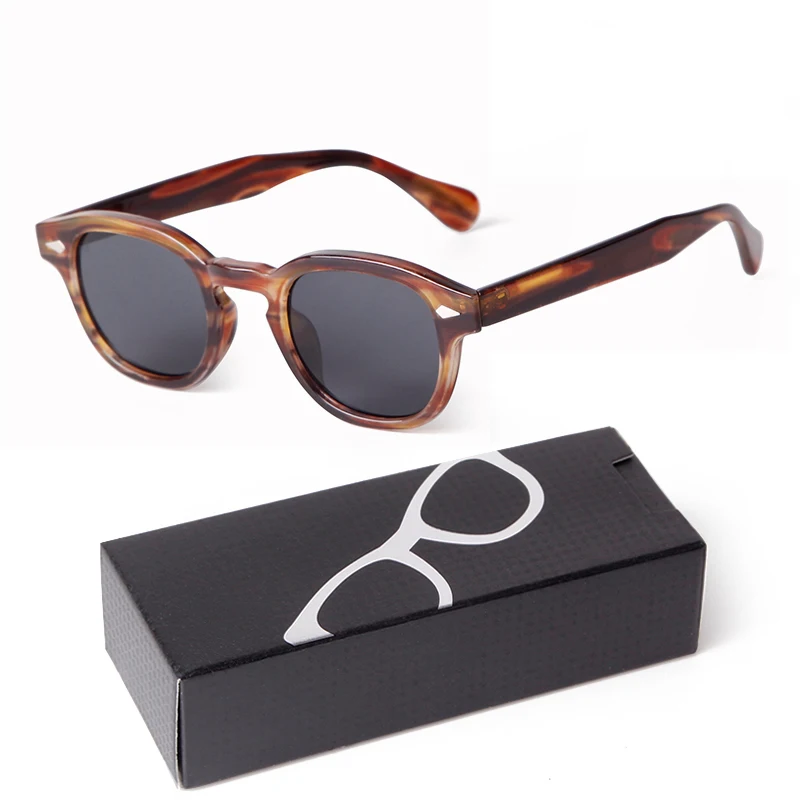 Gradient Blue Round Sunglasses for Adults S22728 7 Gradient Blue Round Sunglasses for Adults S22728 - Image 7