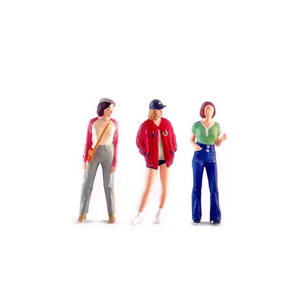 1:64 Scale Mini Figures Set of Three Dolls - Image 4