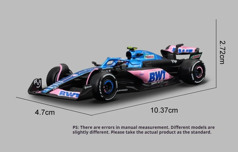 Bburago 1:43 Alpine F1 Bahrain & Japanese GP Model 12 Bburago 1:43 Alpine F1 Bahrain & Japanese GP Model - Image 12