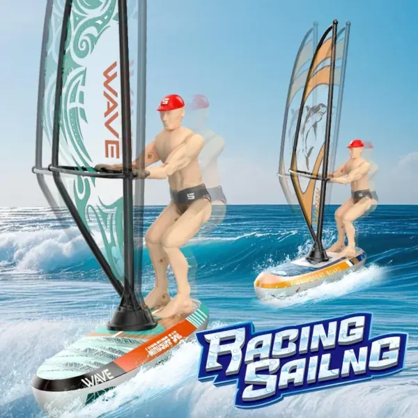 Remote Control Sailboat for Pool Play - Image 4