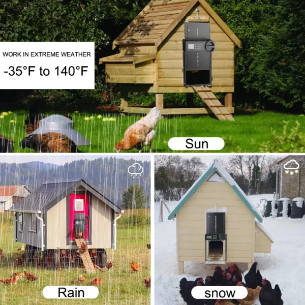 Automatic Chicken Coop Door with Timer Control - Image 3