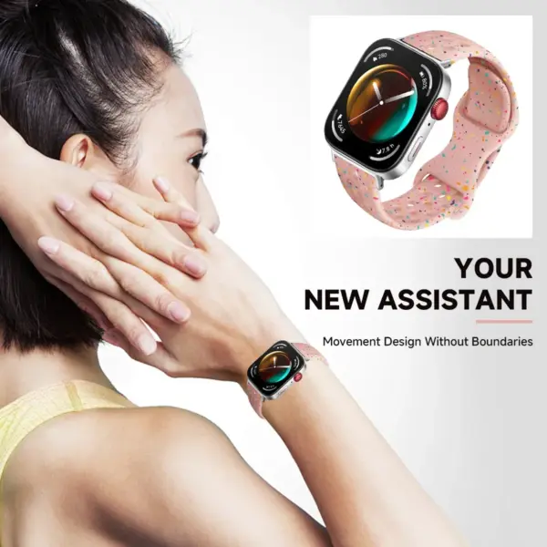 Sport Silicone Loop for Huawei Watch Fit 3/2/1 HWB0306 - Image 4